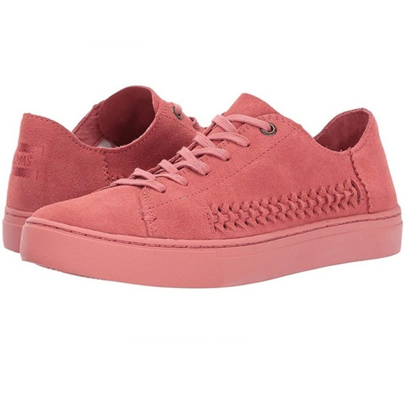 toms pink sneakers